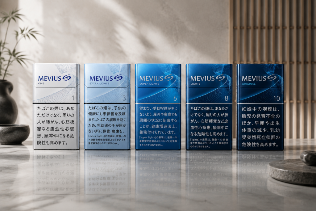 萬事發原味系列大全｜Mevius Original 1mg-10mg有咩分別？邊款最好抽？